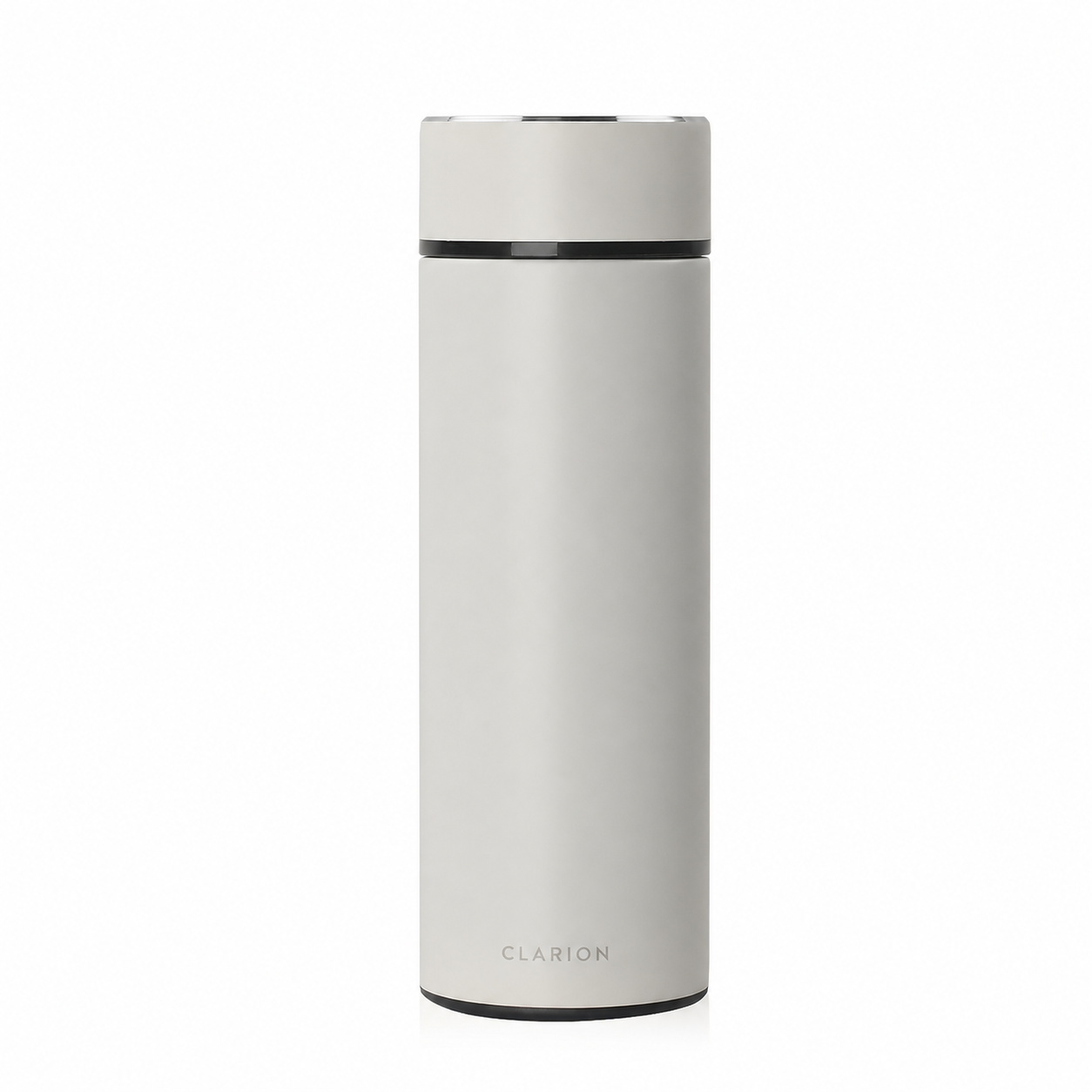Clarion laser mark on custom insulated drinkware