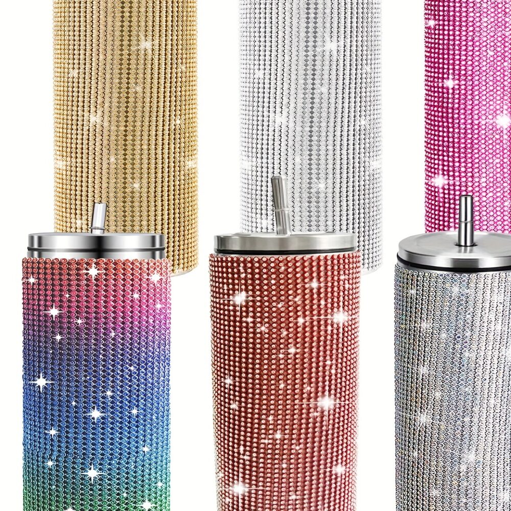 LustreSip 20oz Stainless Straw Car Cup image 4