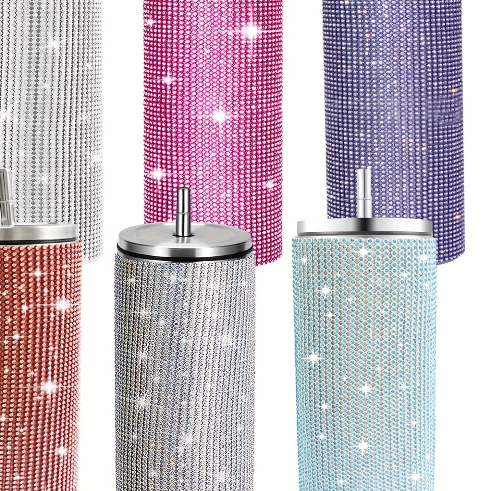 LustreSip 20oz Stainless Straw Car Cup image 5