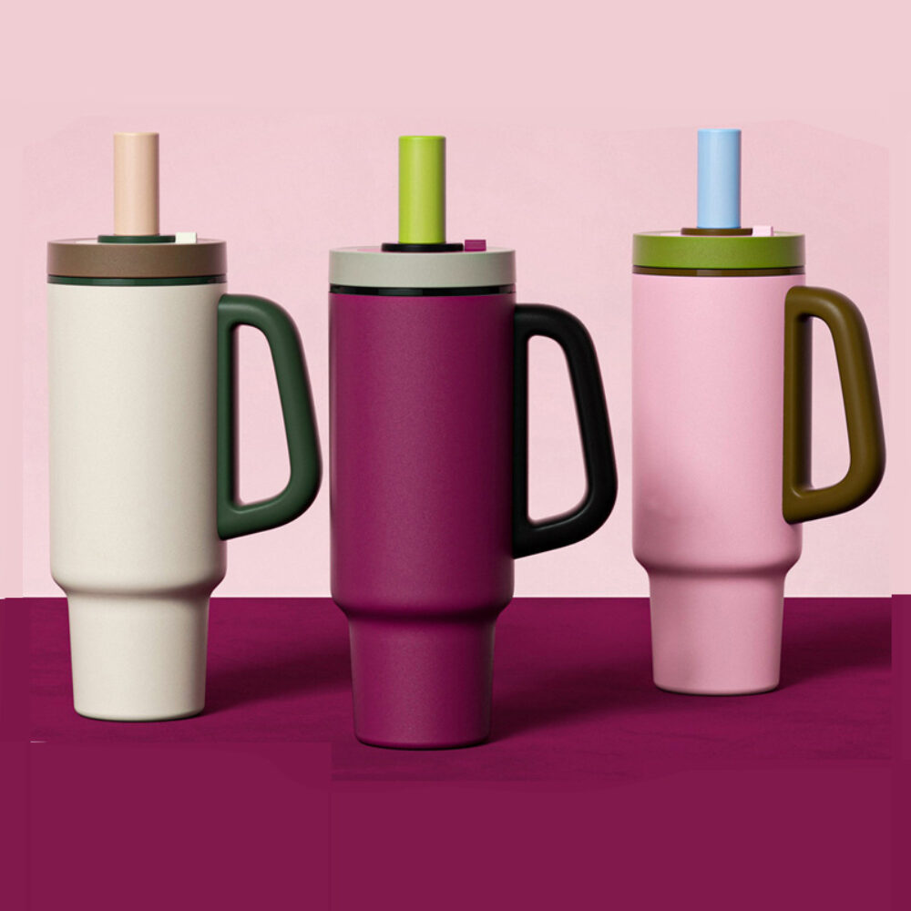 DriveMax Large Handle Insulated Travel Tumbler image 1