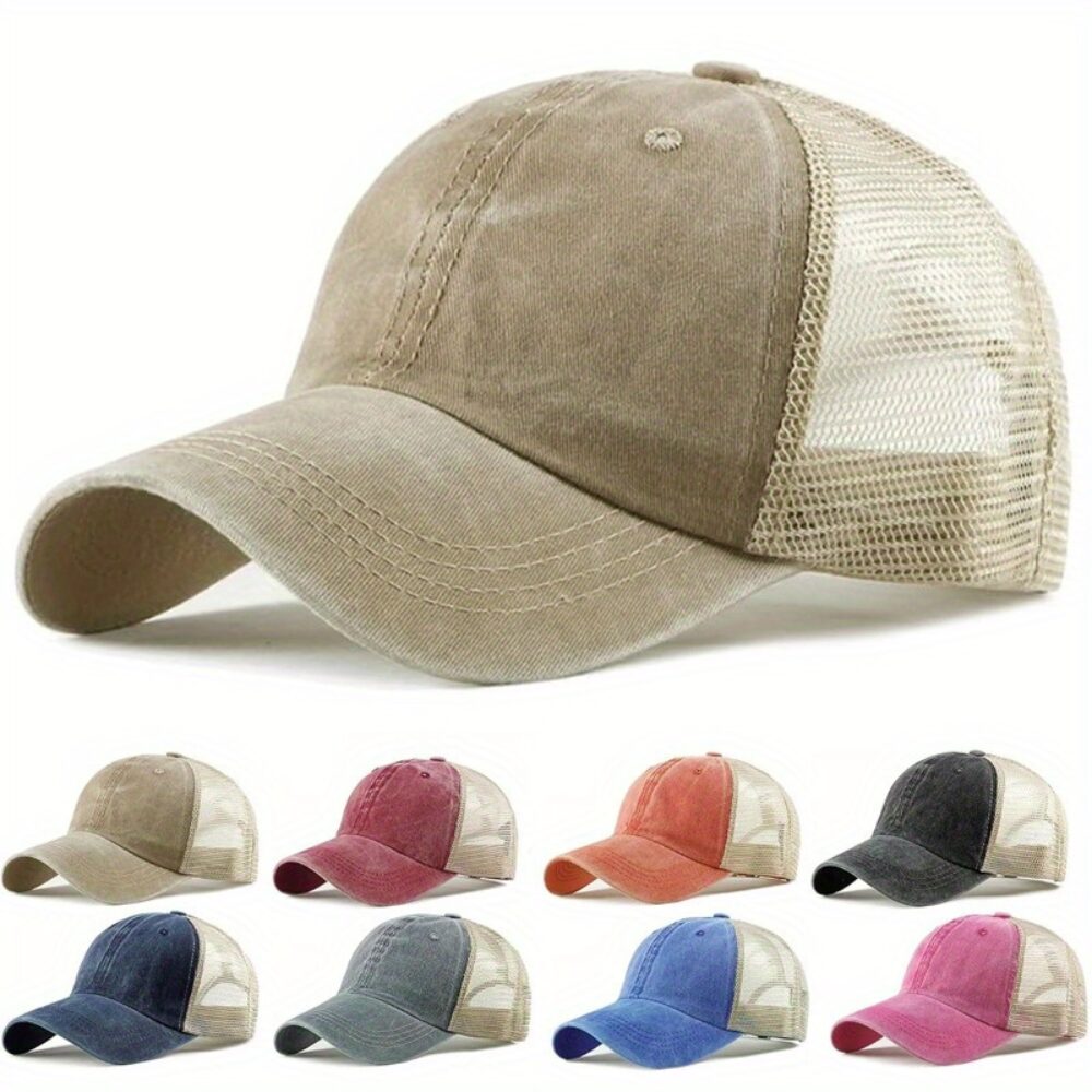 BreezeMesh Adjustable Promotional Trucker Cap image 1
