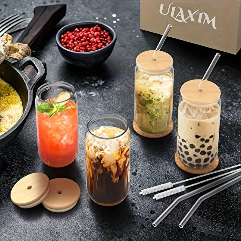 BambooBoba 550 Glass Straw Cup