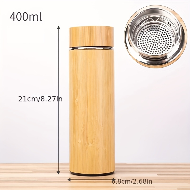 BambooBrew 400 Personalized Tea Infuser Flask