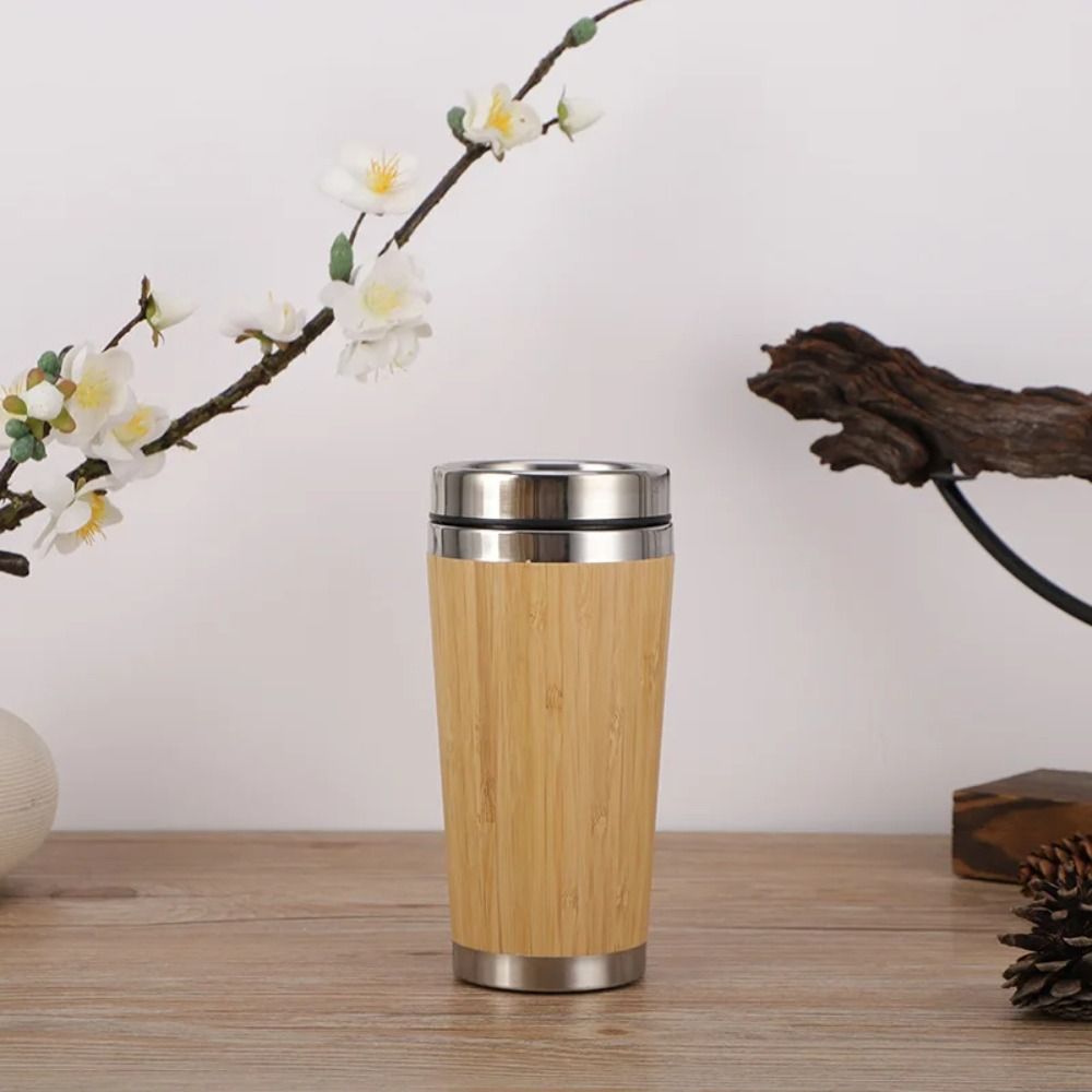 BambooMark 350-450 Personalized Vacuum Mug
