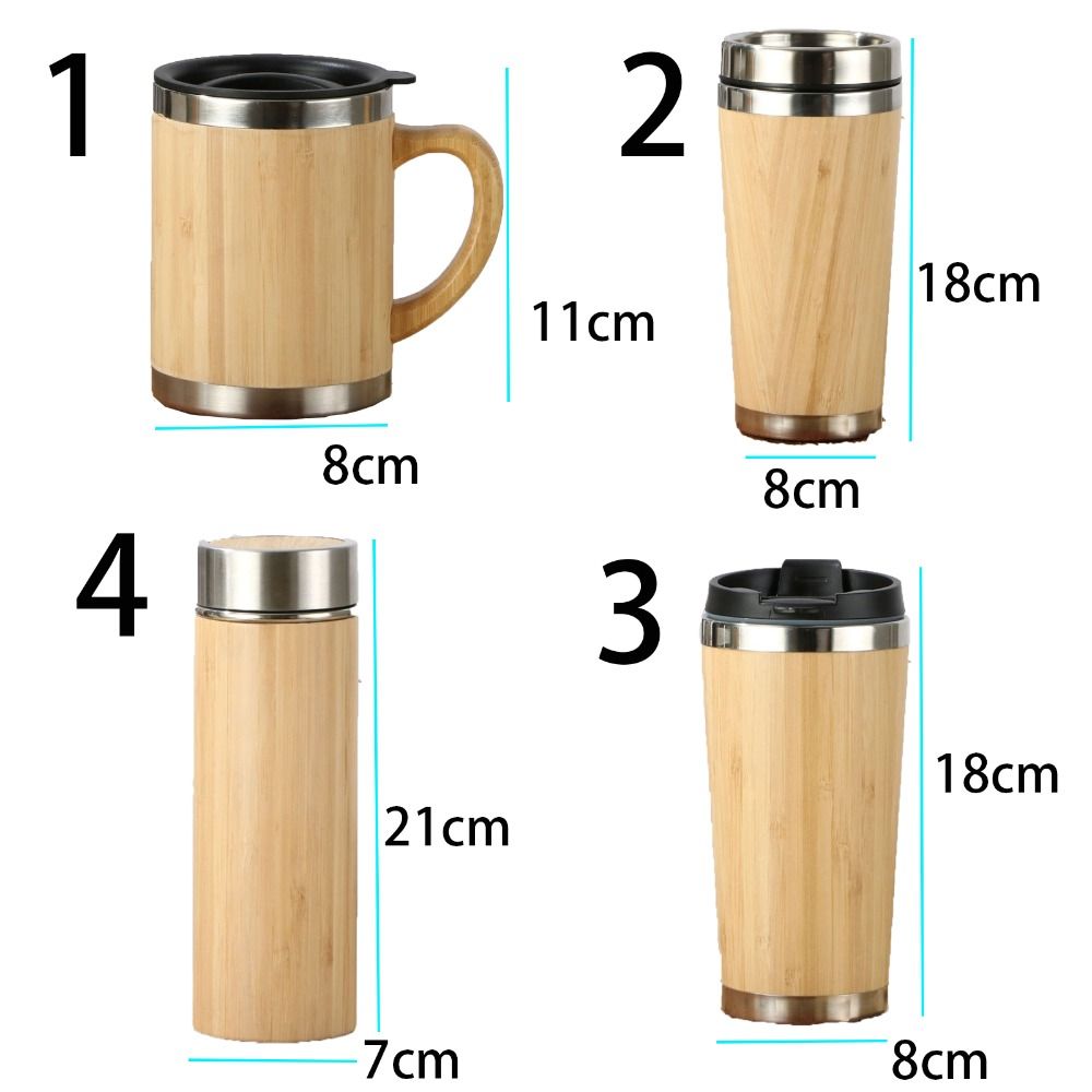 BambooMark 350-450 Personalized Vacuum Mug