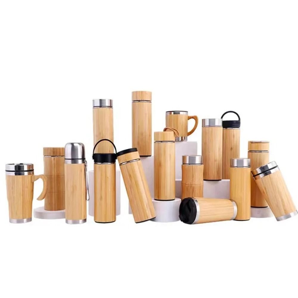 BambooMark 350-450 Personalized Vacuum Mug
