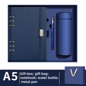 NoteSip Custom Notebook and Bottle Gift Set