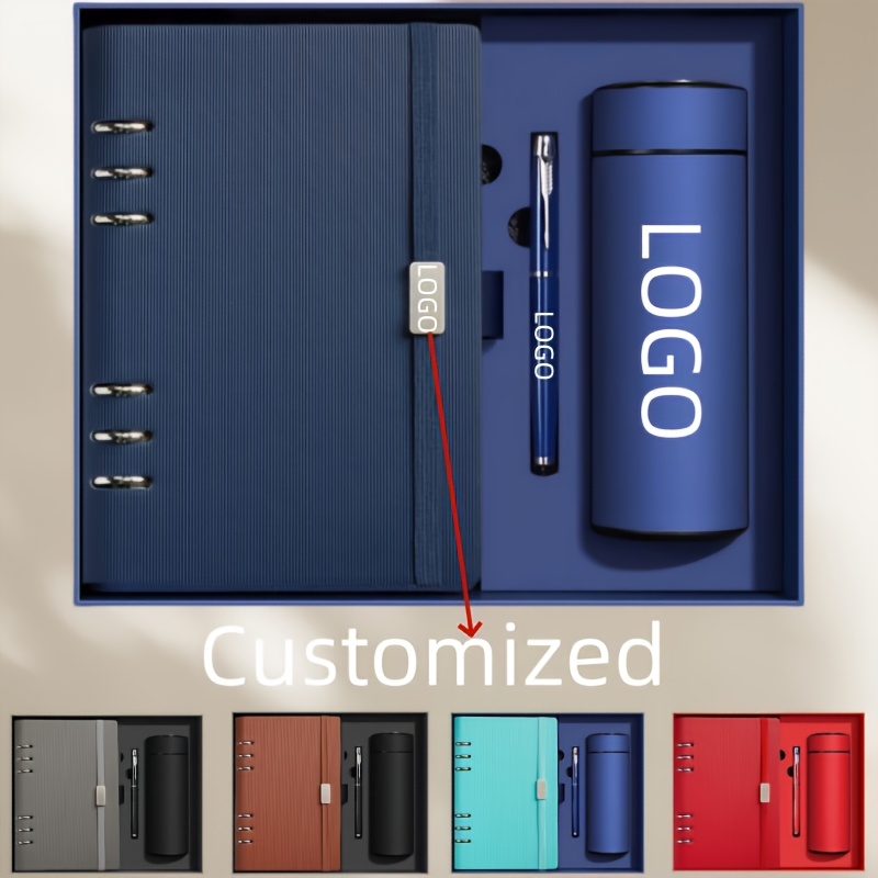 NoteSip Custom Notebook and Bottle Gift Set - Image 4