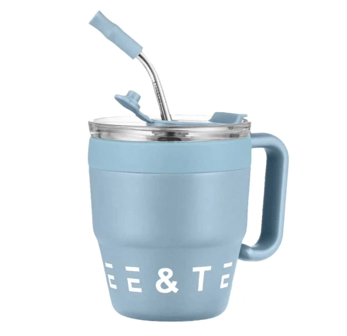 StrawHeat 480 Vacuum Coffee Tumbler