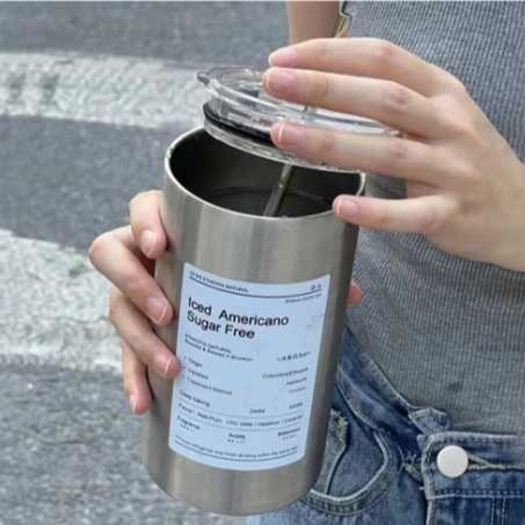 Americano 600 Double Insulated Straw Mug