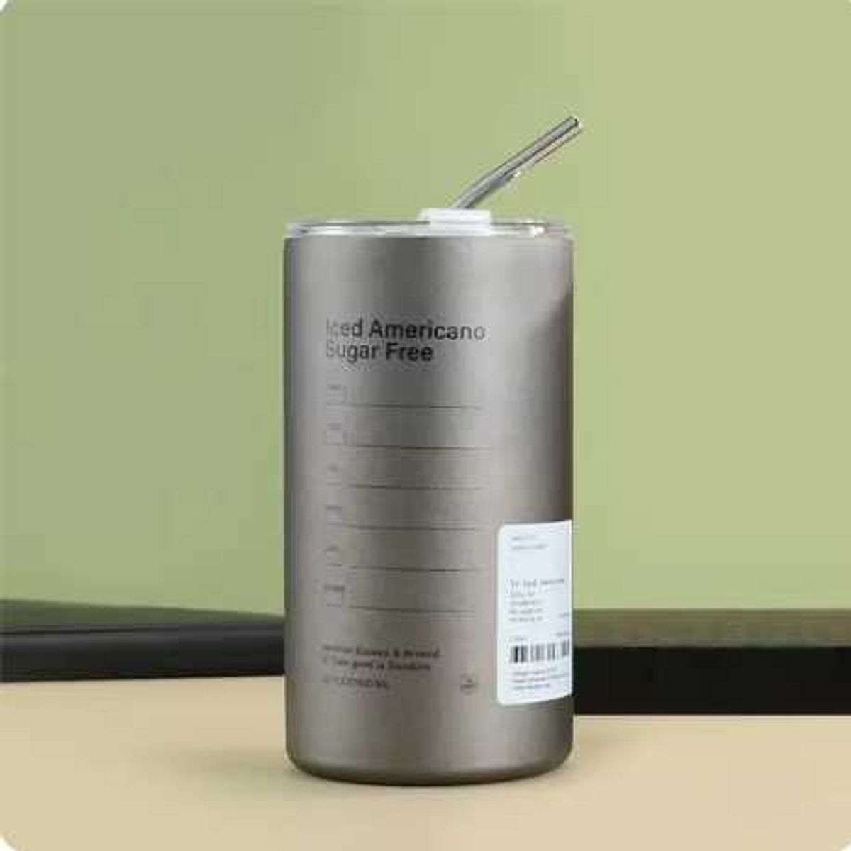 Americano 600 Double Insulated Straw Mug - Image 6