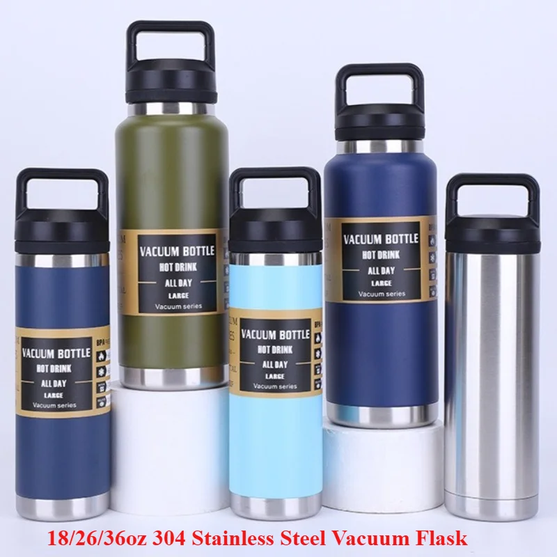 GripJug 18/26/36oz Handle Vacuum Bottle