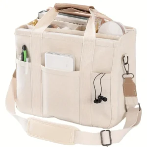 MetroPocket Canvas Convertible Shoulder Tote - view 1