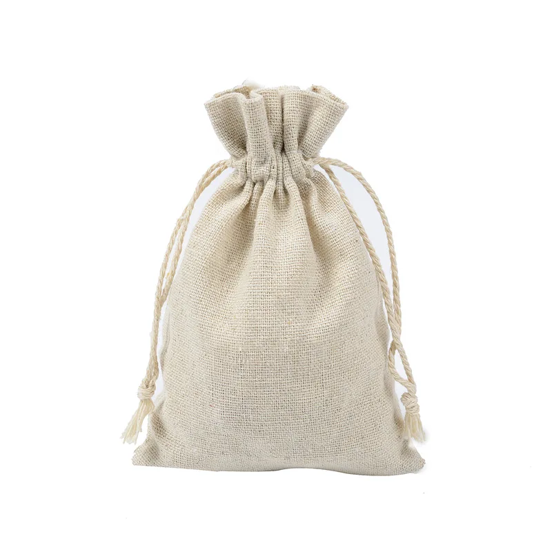PurePouch 10-Piece Cotton Drawstring Gift Bag Set - view 4