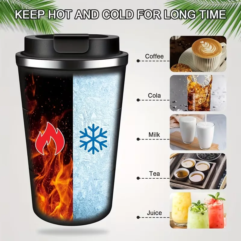 RoadSeal 380/510ml Leakproof Thermal Coffee Mug