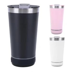 SoundSip 16oz Bluetooth Speaker Tumbler image 1