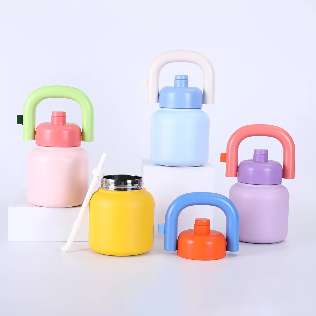 ColorPop 316 Kids Straw Thermos image 2
