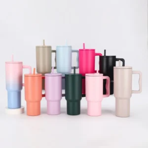 MegaSip 900-1200 Handle Straw Tumbler image 1
