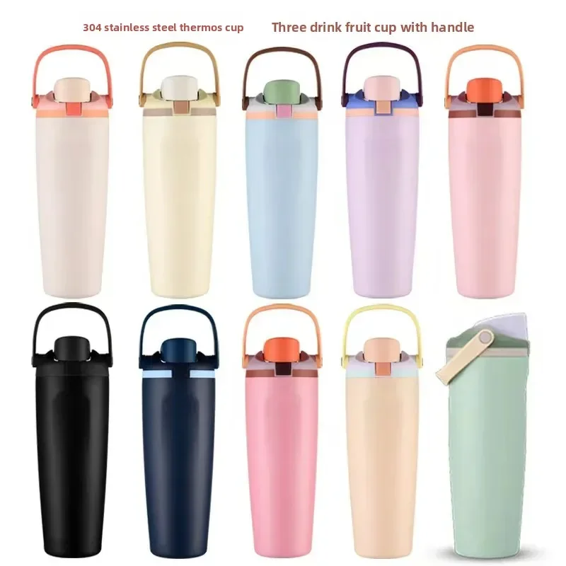 TriFlow 30oz Vacuum Handle Bottle - view 3
