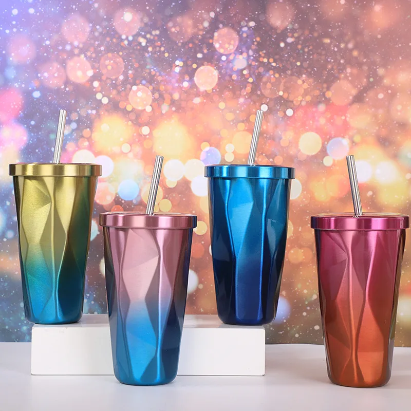 TwistChill 500ml Cocktail Straw Mug