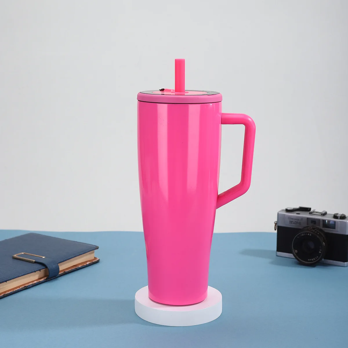 WaistGrip 40oz Handle Straw Car Tumbler